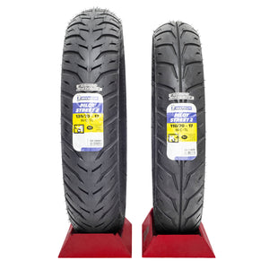 LLantas Michelin 130/70 Y 110/70 Pilot Street 2 Pulsar Fz